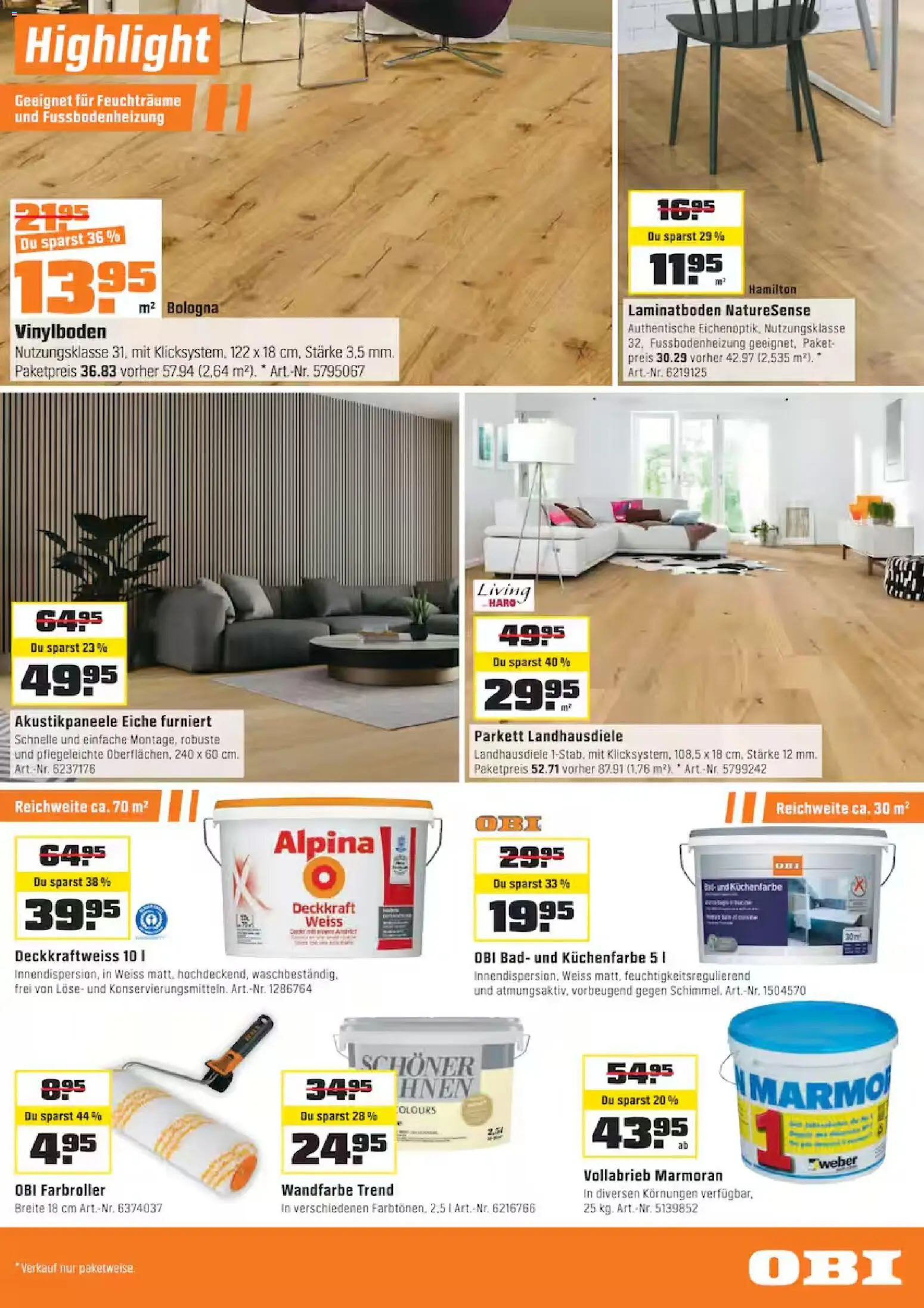 OBI aktionen - page 13- valid from 18.03.2026