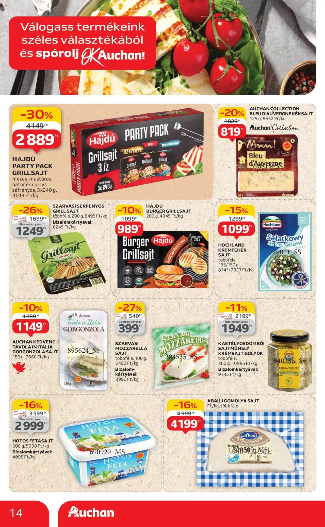 Auchan Akciós újság - 14oldal - érvényes 2025.07.17.-tól