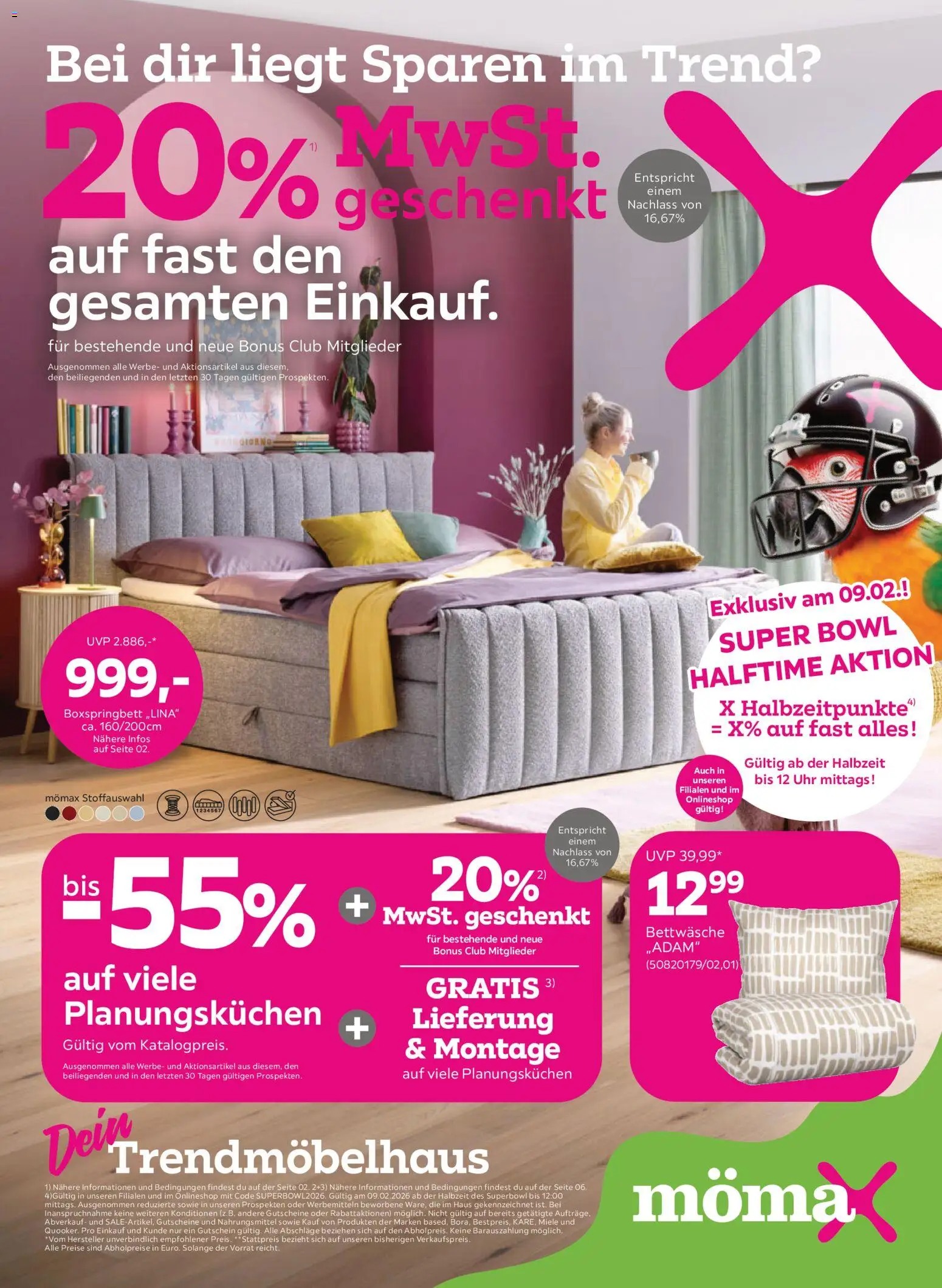 Mömax Prospekt aktuell - Seite 1- gültig ab 03.02.2026
