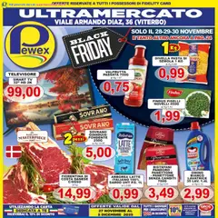 Anteprima Pewex Viterbo catalogo valida dal 27/11/2025