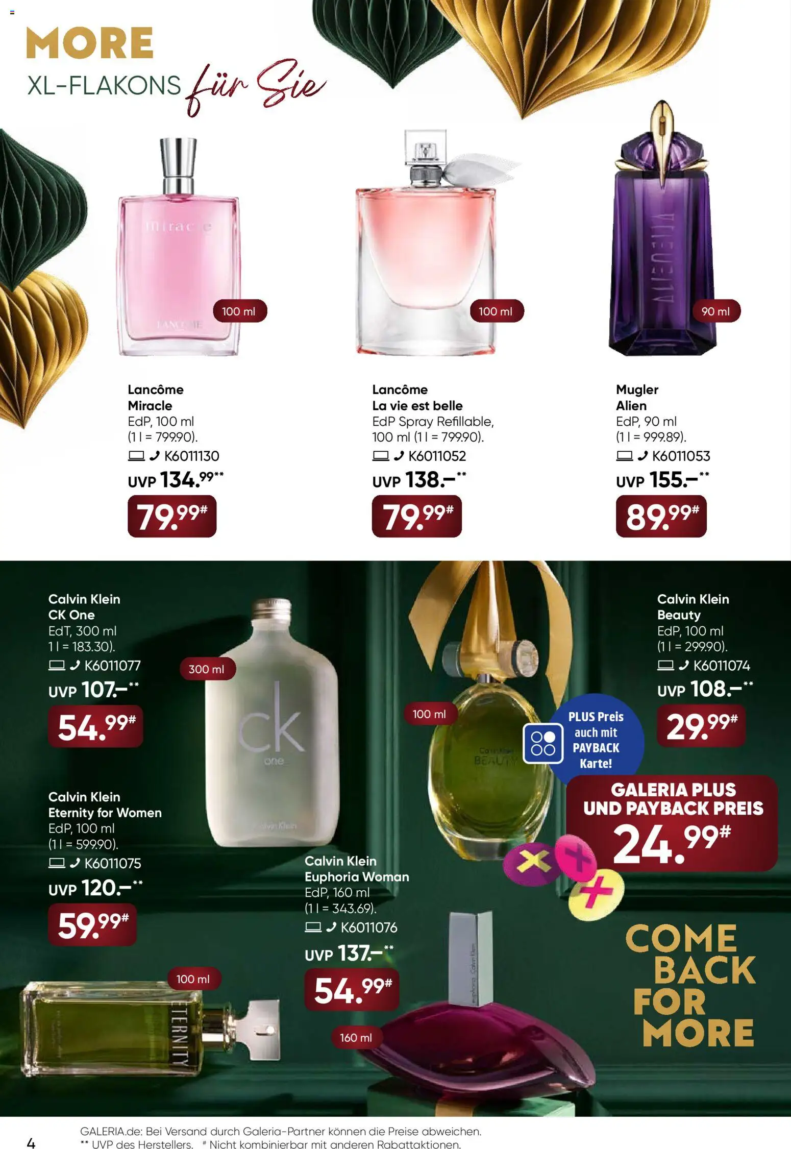 Galeria Karstadt Kaufhof Prospekt 	 - Seite 4 - gültig ab 10.12.2025