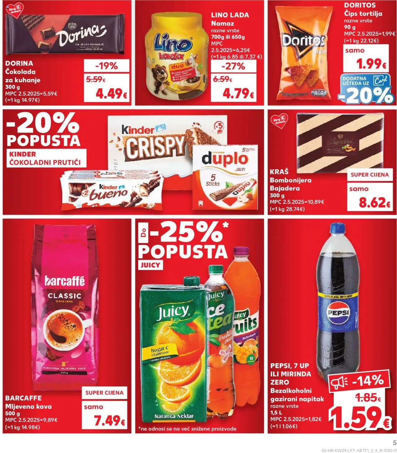Ponuda Kaufland - stranica 5- važeći od 16.07.2025