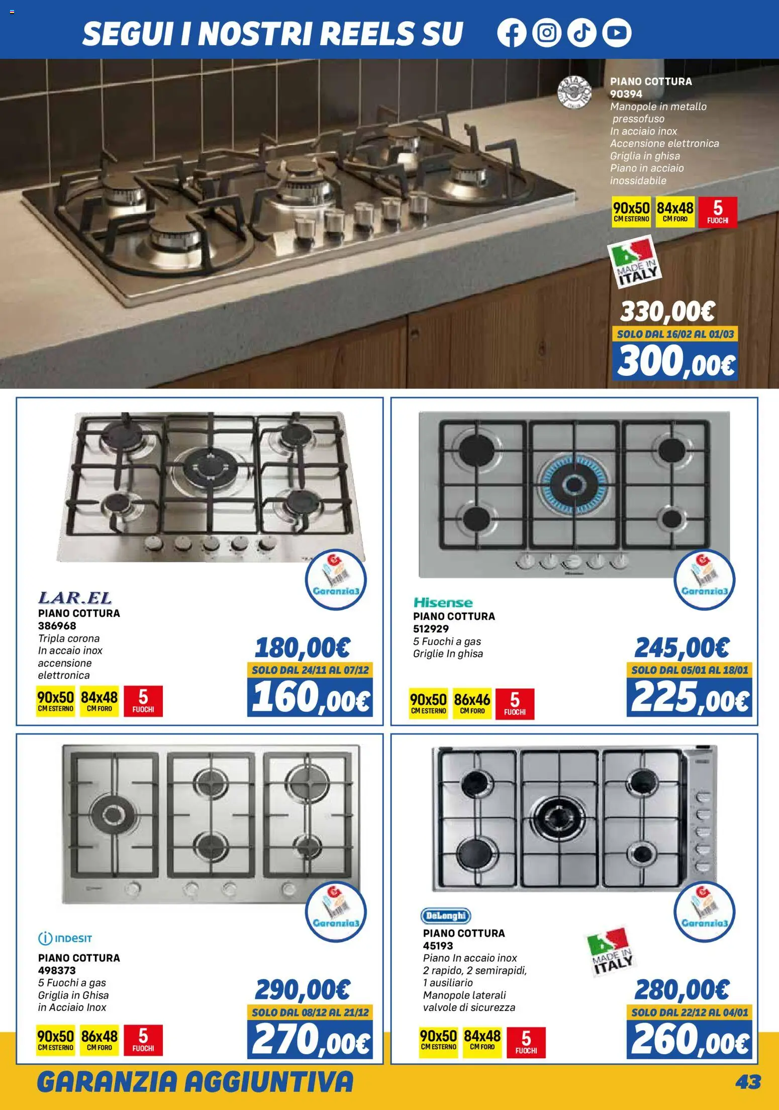 Orizzonte Elettrodomestici catalogo - pagina 43 - valido dal 01/11/2025