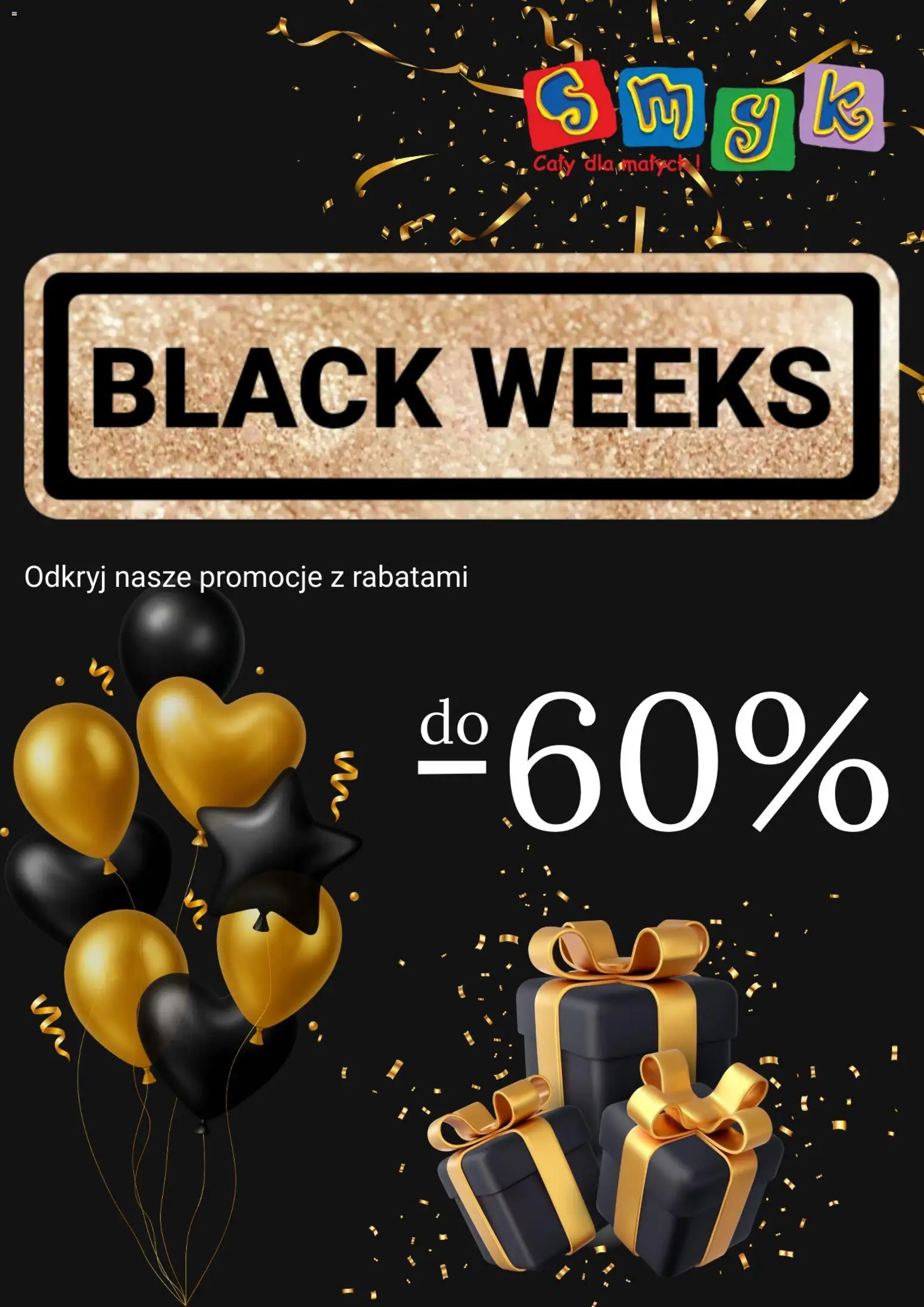 Smyk Black Friday - strona 1- ważny od 26.11.2025
