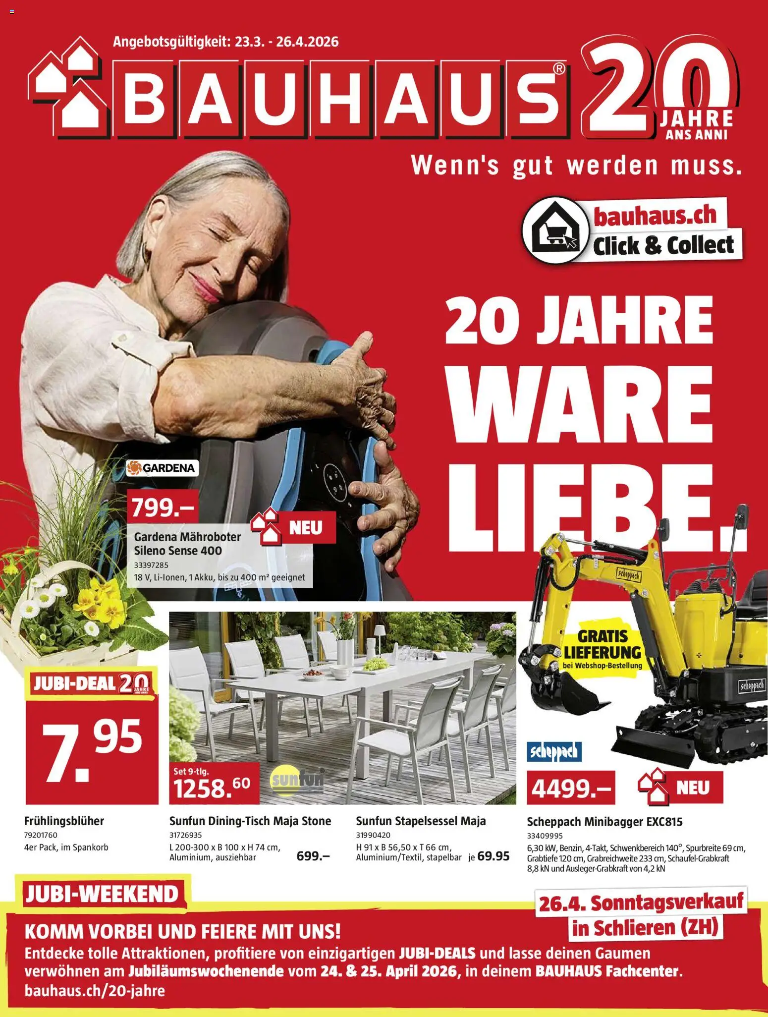 Bauhaus aktionen - Seite 1- gültig ab 23.03.2026