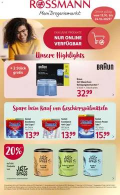 Vorschau Rossmann Onlineprospekt gültig ab 13.10.2025