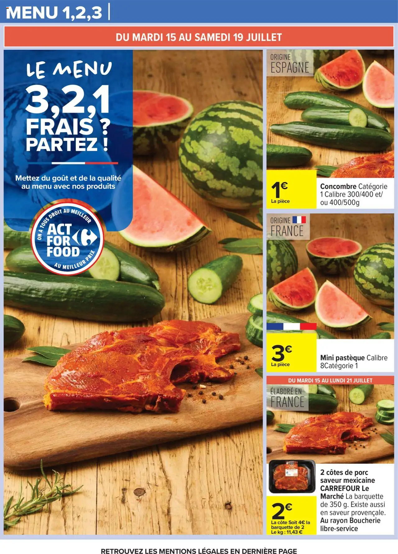 Carrefour catalogue semaine 29 - page 14 - valable à partir du 15/07/2025
