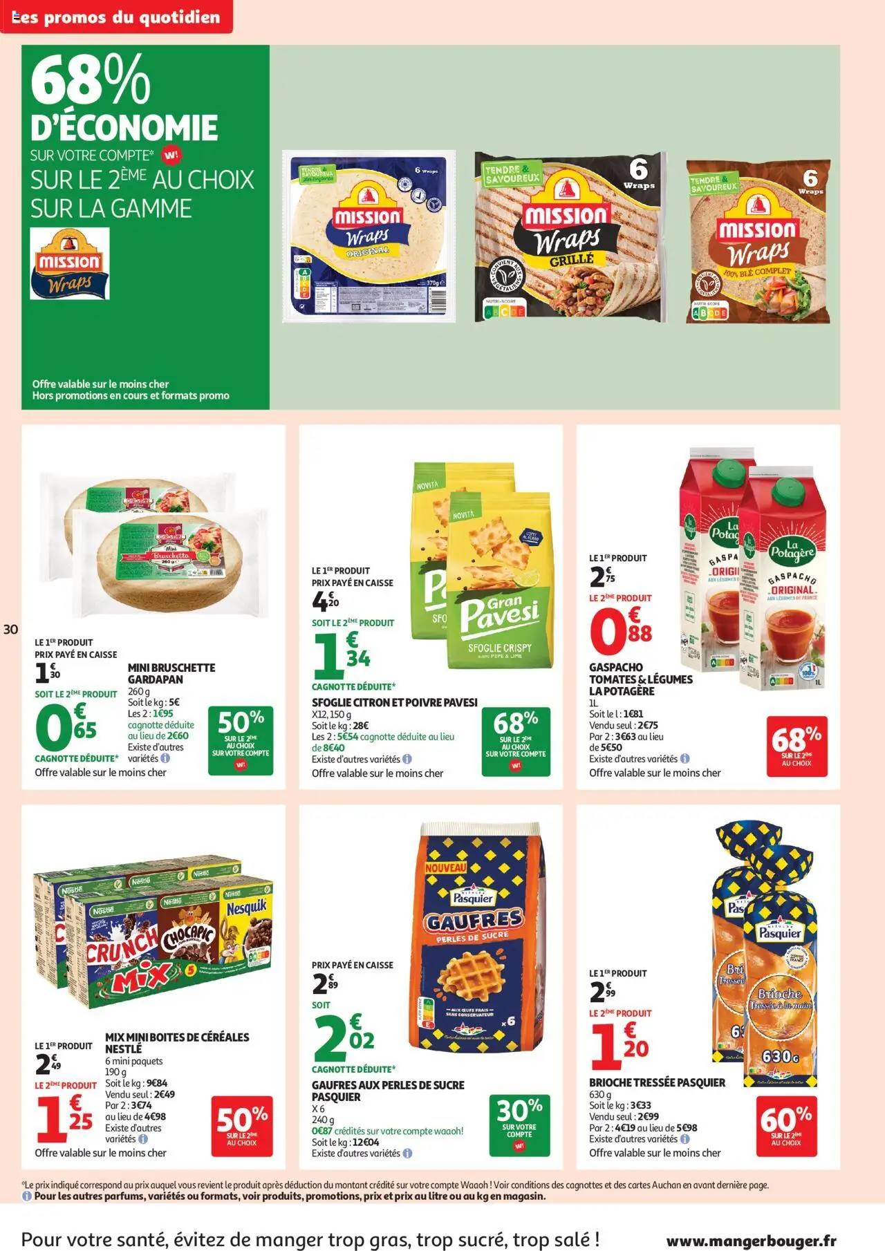 Auchan folder / publicité - pagina 30- geldig vanaf 16/07/2025