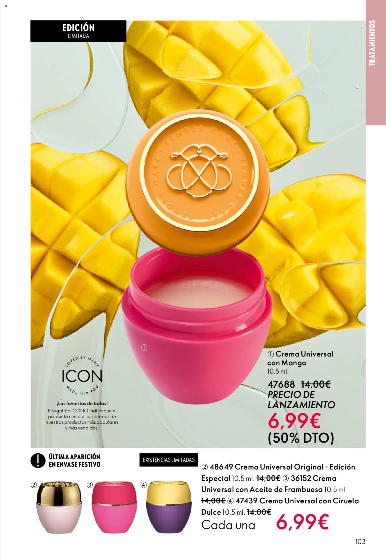 Oriflame - Catálogo Campaña 6 - Página de 103 - Válido desde 22/04/2026