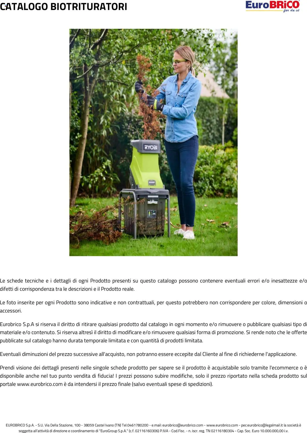 Eurobrico Biotrituratori catalogo - pagina 10 - valido dal 23/07/2025