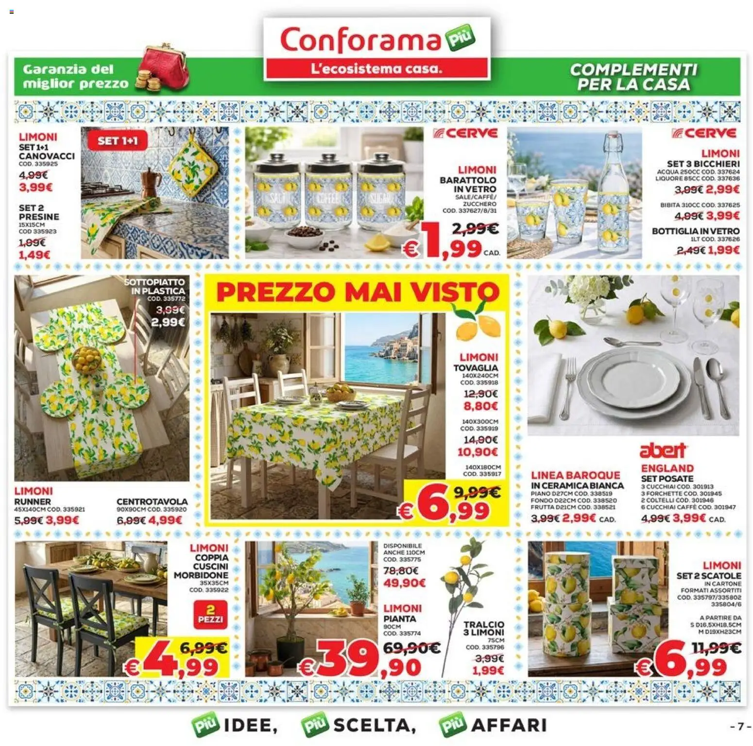 Conforama volantino - pagina 7 - valido dal 09/04/2026