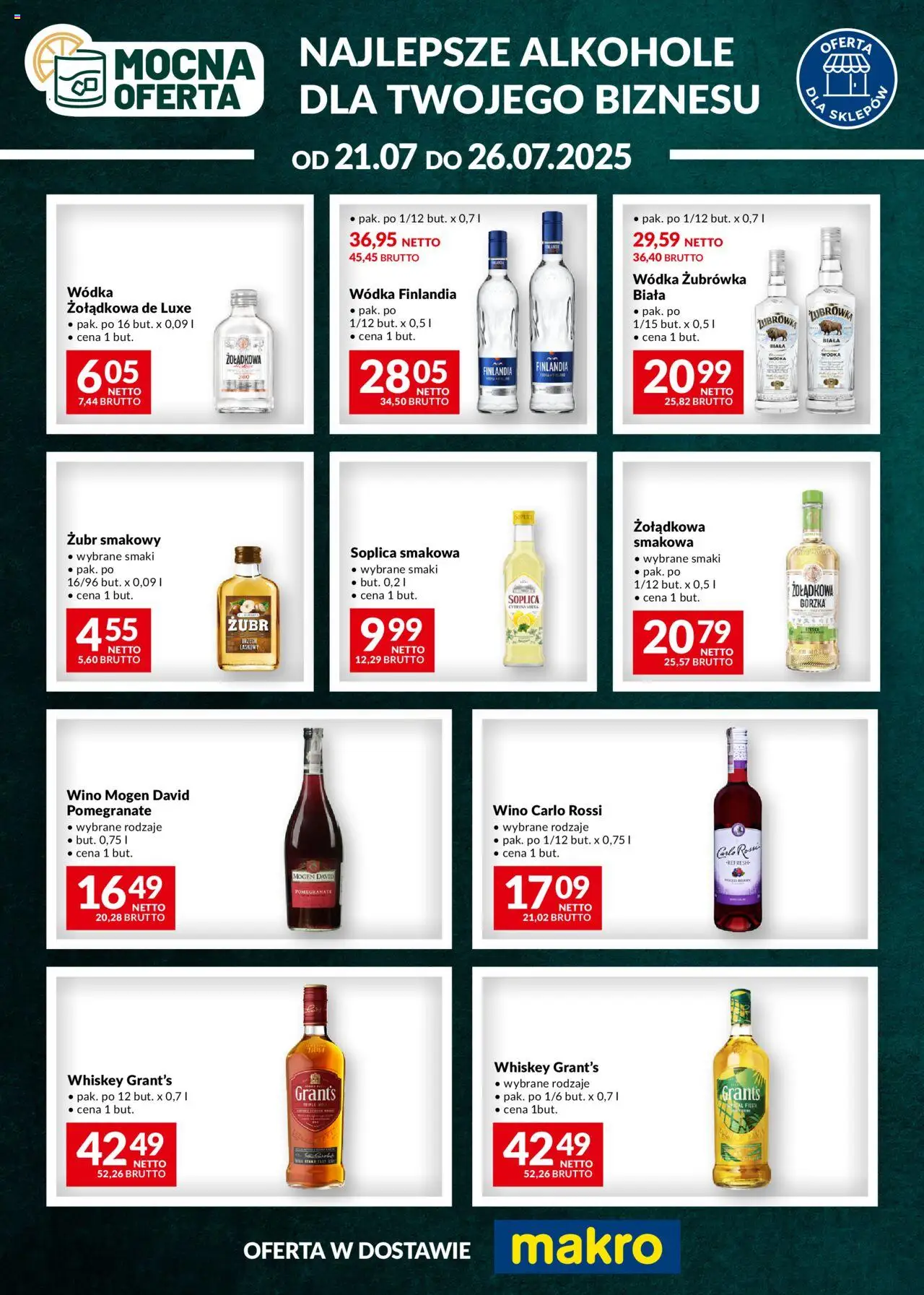 Makro Gazetka - Mocna oferta - strona 1- ważny od 21.07.2025