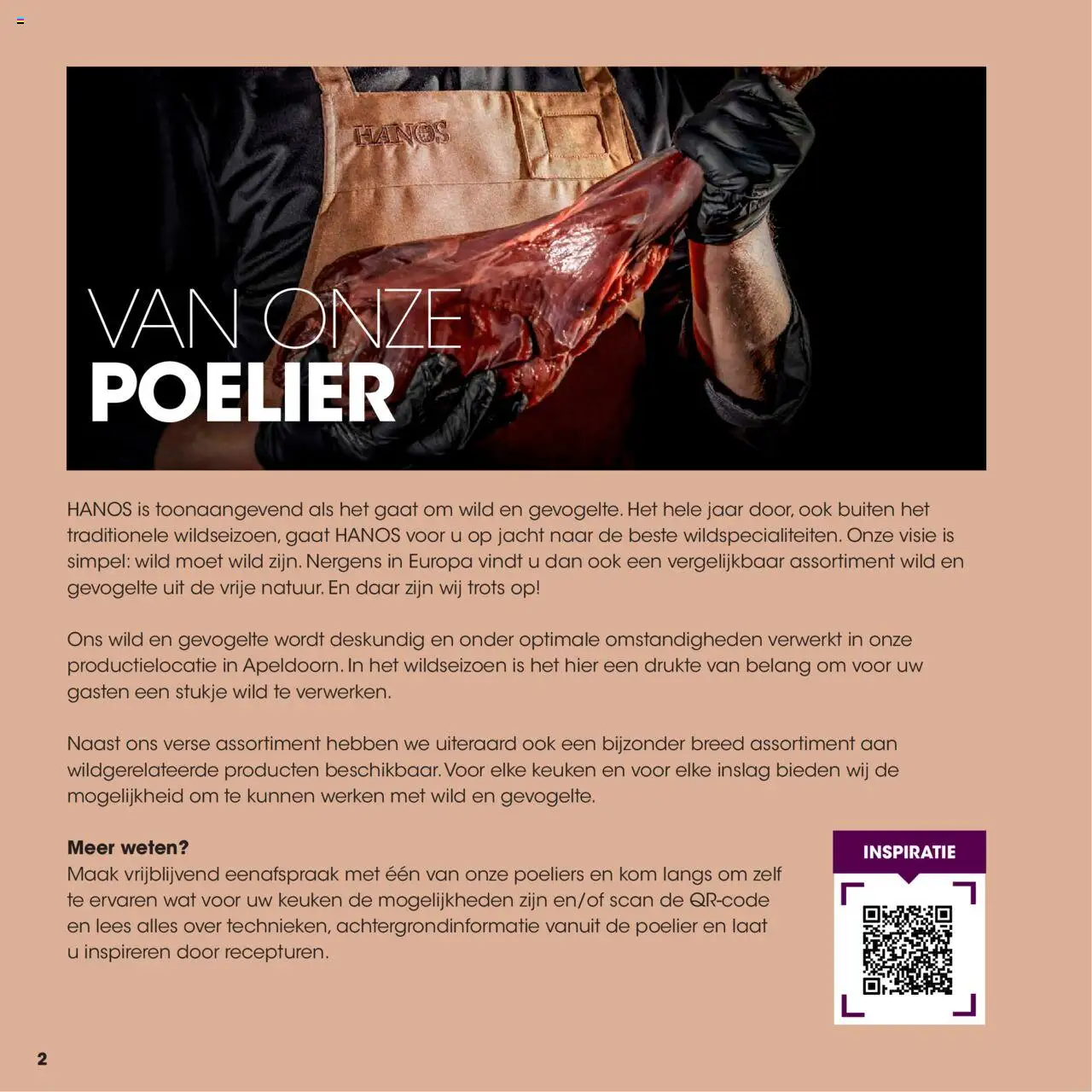 Hanos - Wildbrochure 2025/2026 - page 2- valid from 05-10-2025