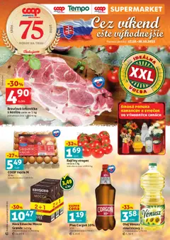 COOP Jednota leták platný od 17.10.2025