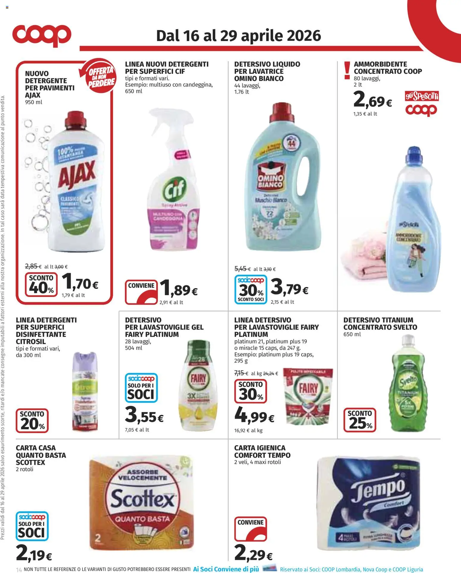 COOP volantino - pagina 14 - valido dal 16/04/2026