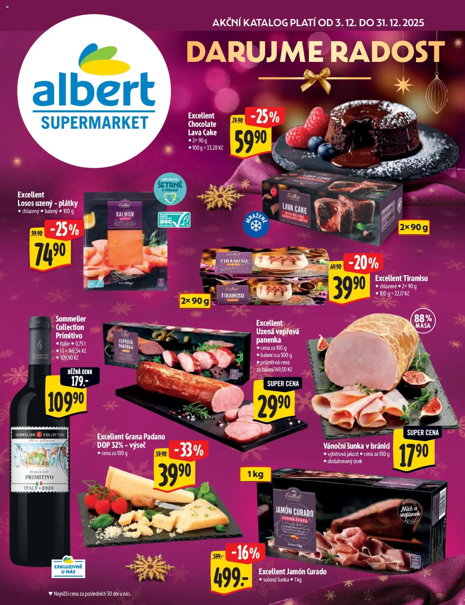 Albert katalog - Supermarket - Delikatesy - strana 1- platný od 03.12.2025