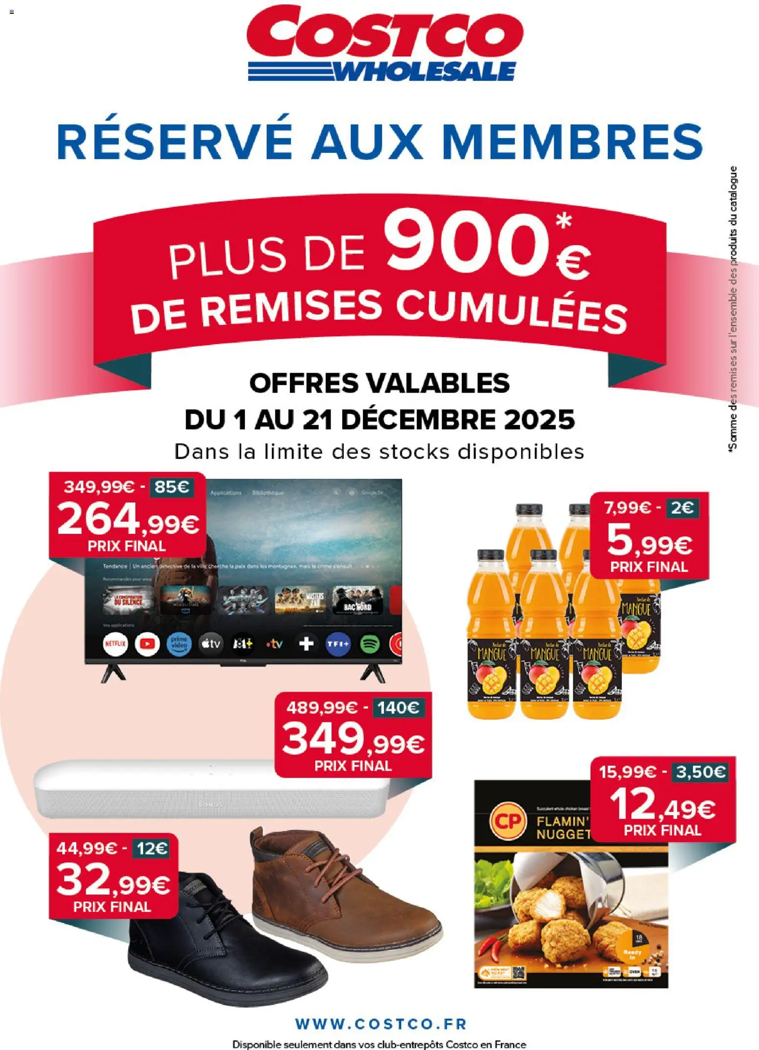 Costco catalogue - page 1 - valable à partir du 01/01/2026