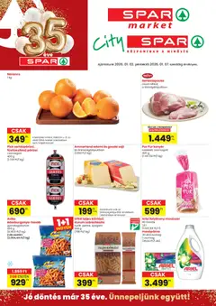 Előnézet Spar - City Spar szórólap érvényes 2026.01.02.-tól