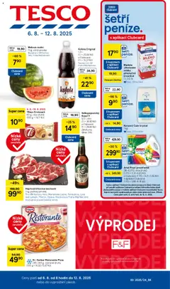 Náhled Tesco leták - Hypermarket platný od 06.08.2025