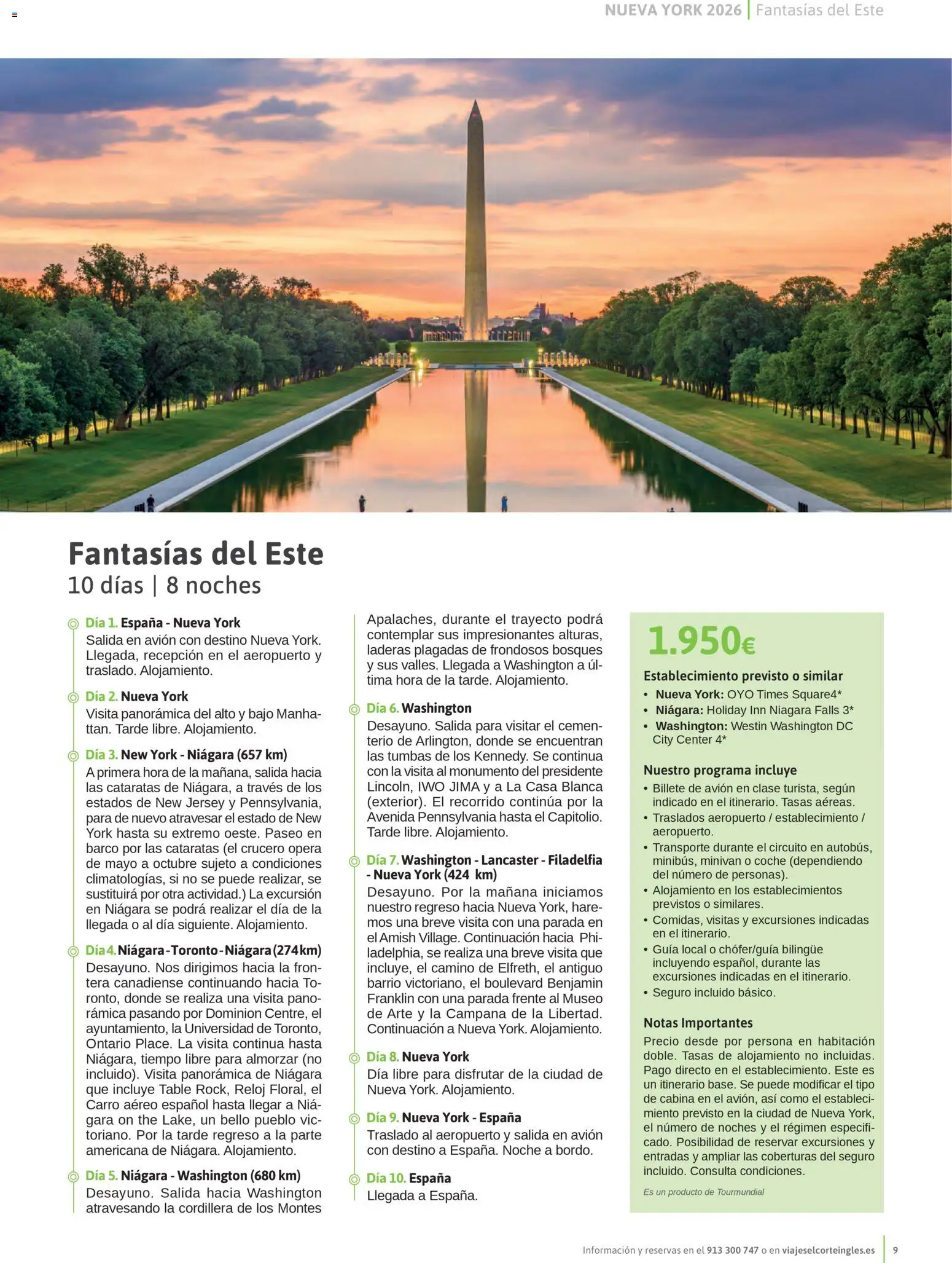 Viajes El Corte Inglés Nueva York - Página de 9 - Válido desde 14/01/2026