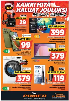 Esikatselu Power tarjoukset voimassa alkaen 08/12/2025