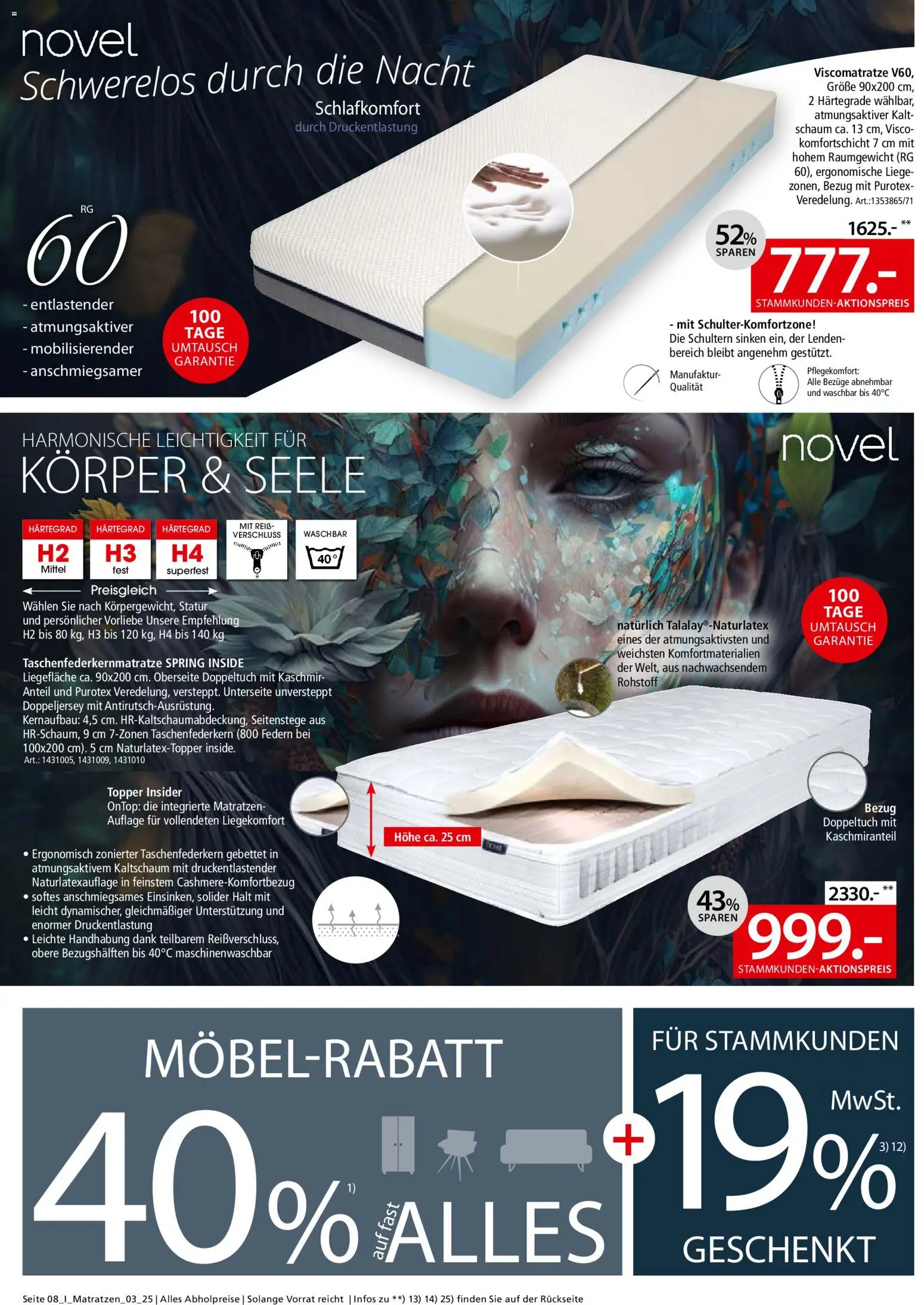 Zurbrüggen Matratzen-Spezial - Seite 8 - gültig ab 15.11.2025