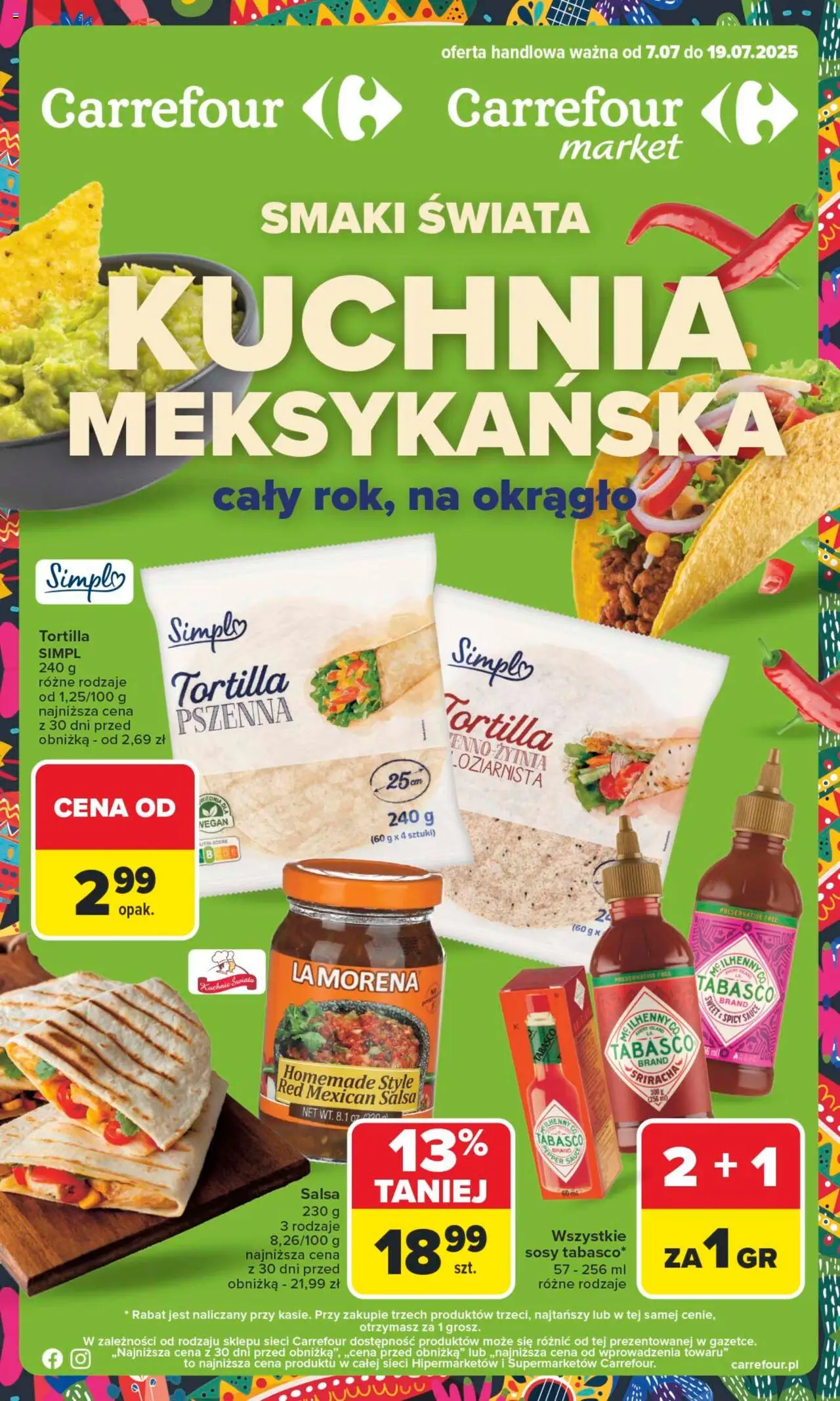 Carrefour Gazetka - Kuchnia meksykańska - strona 1- ważny od 07.07.2025