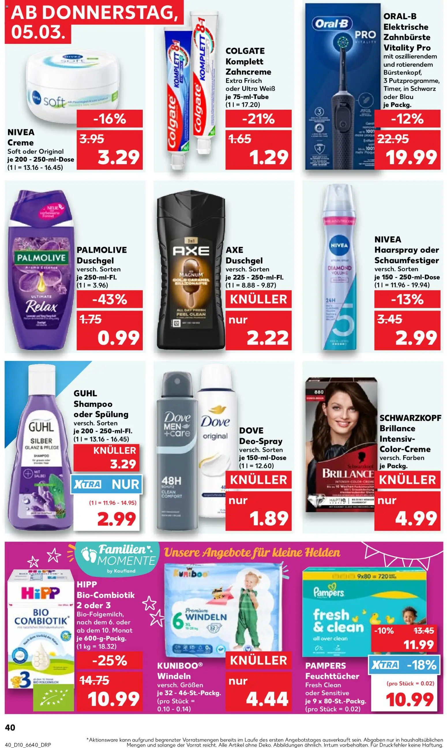 Kaufland Prospekt 	 - Seite 40 - gültig ab 05.03.2026