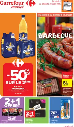 Aperçu Carrefour Market catalogue semaine 28 valable à partir du 08/07/2025