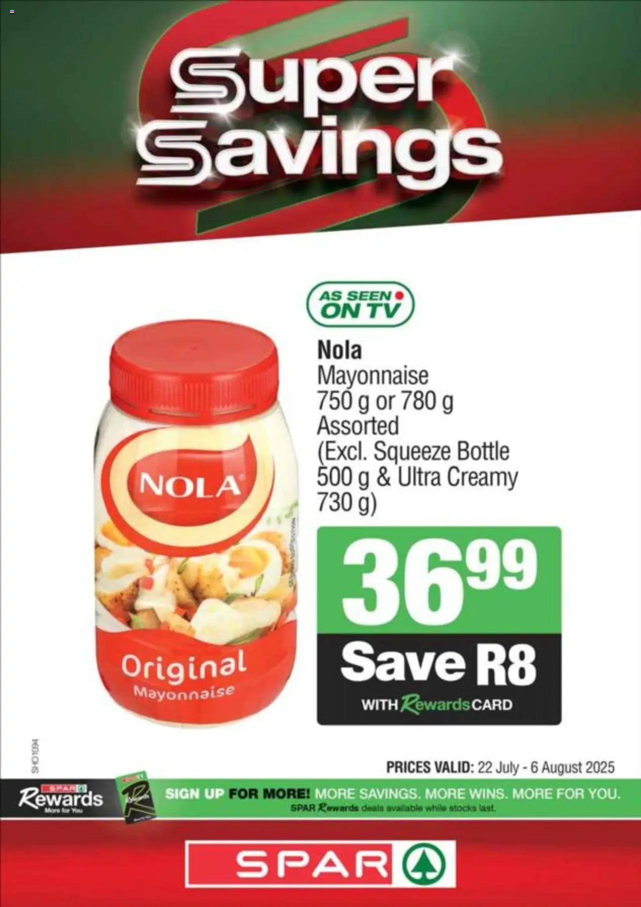 Spar Specials - page 5- valid from 22/07/2025