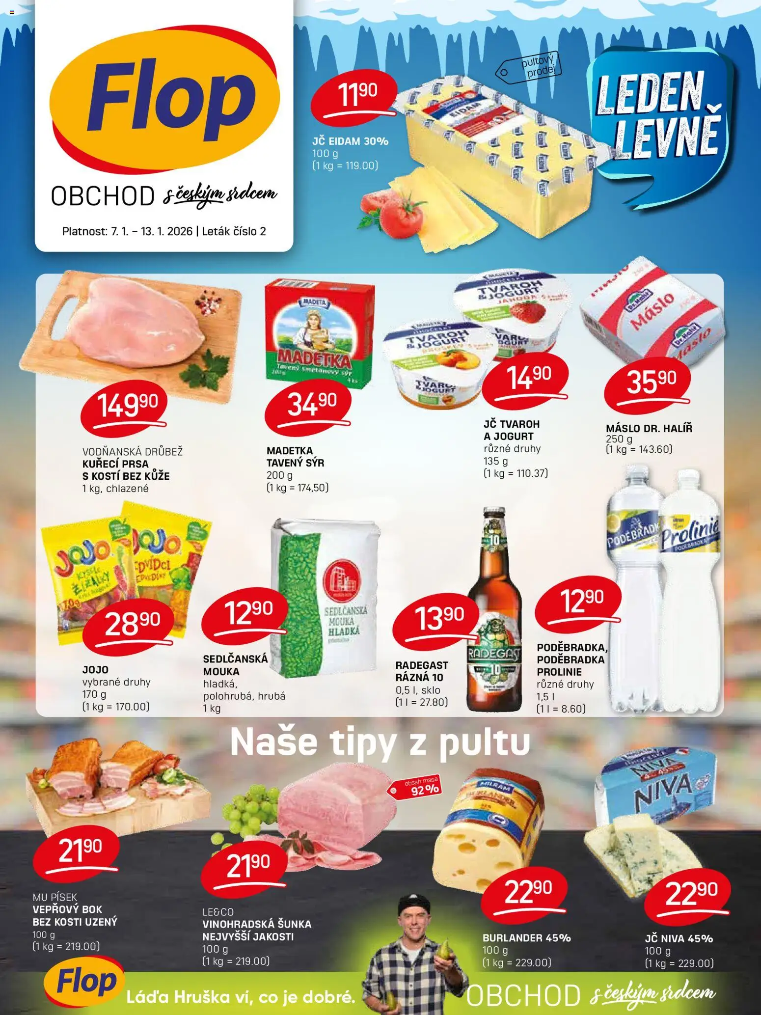 Flop leták - strana 1- platný od 07.01.2026