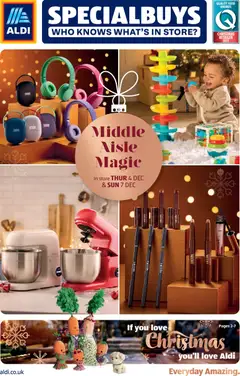 Aldi - Weekly offers UK Specialbuys valid from 04/12/2025