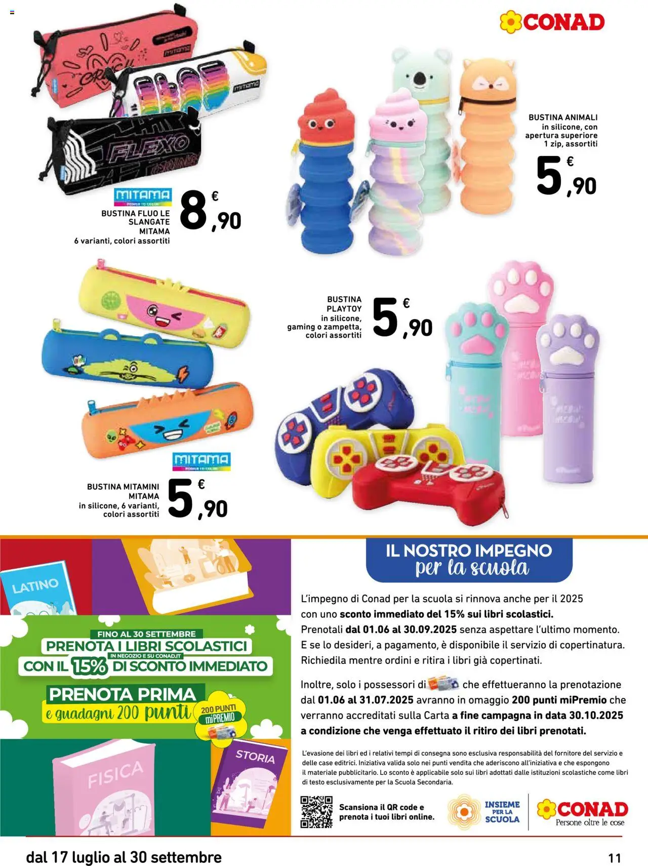 Conad Scuola catalogo - pagina 11 - valido dal 17/07/2025