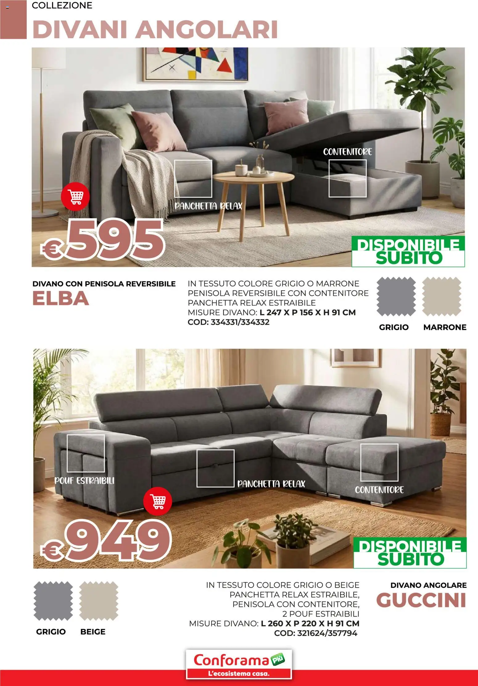Conforama Divani catalogo - pagina 22 - valido dal 11/02/2026