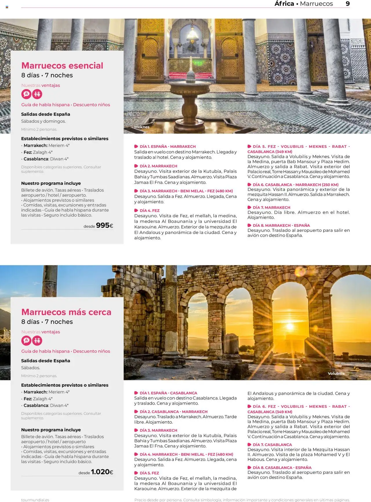 Viajes El Corte Inglés Africa y Oriente Medio - Página de 9 - Válido desde 01/01/2025