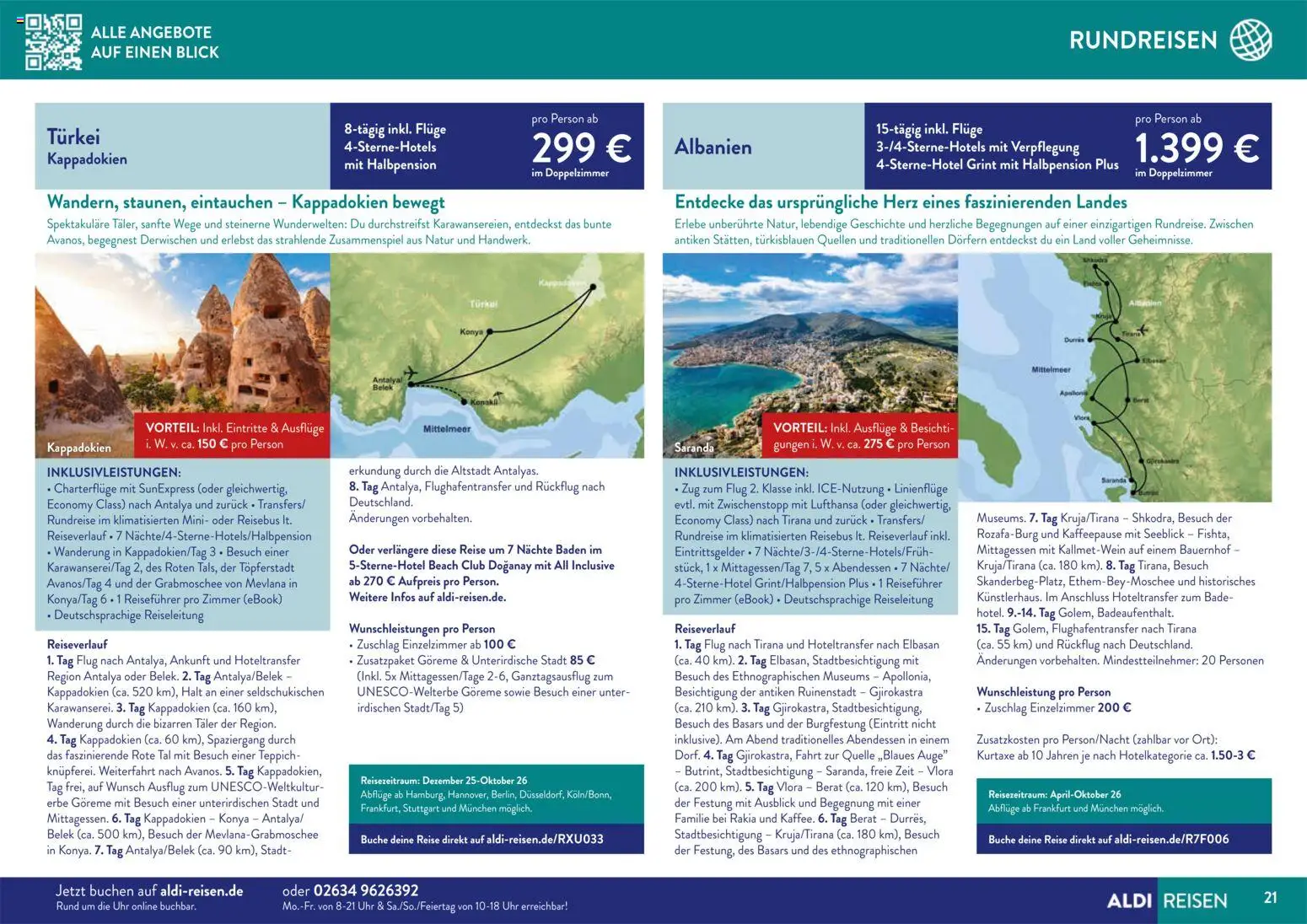 Aldi Reisen Traumreisen - Seite 21 - gültig ab 01.11.2025
