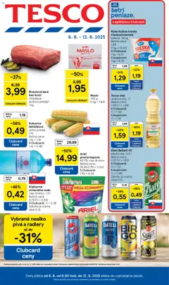 Tesco leták platný od 06.08.2025