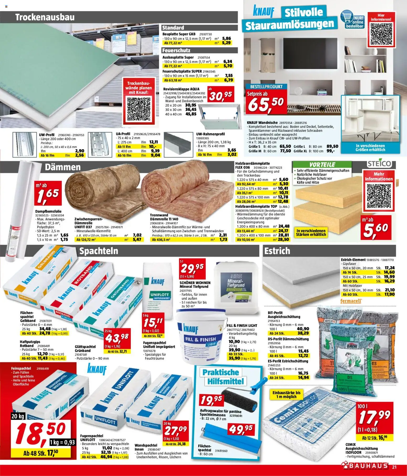 Bauhaus Prospekt aktuell - page 21- valid from 01.04.2026