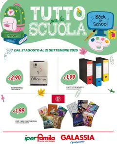Anteprima Galassia Scuola catalogo valida dal 21/08/2025