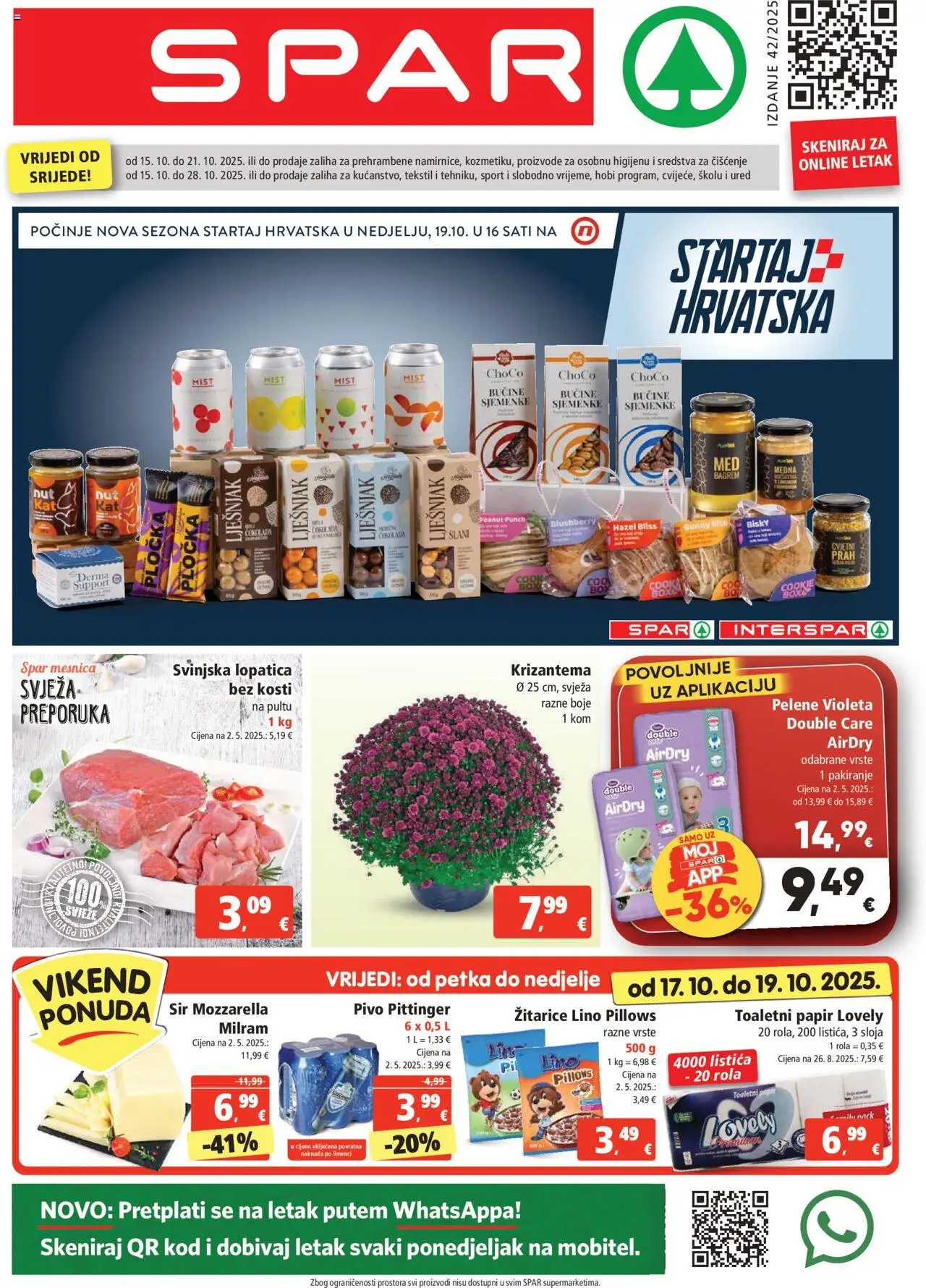 Katalog Spar - stranica 1- važeći od 15.10.2025