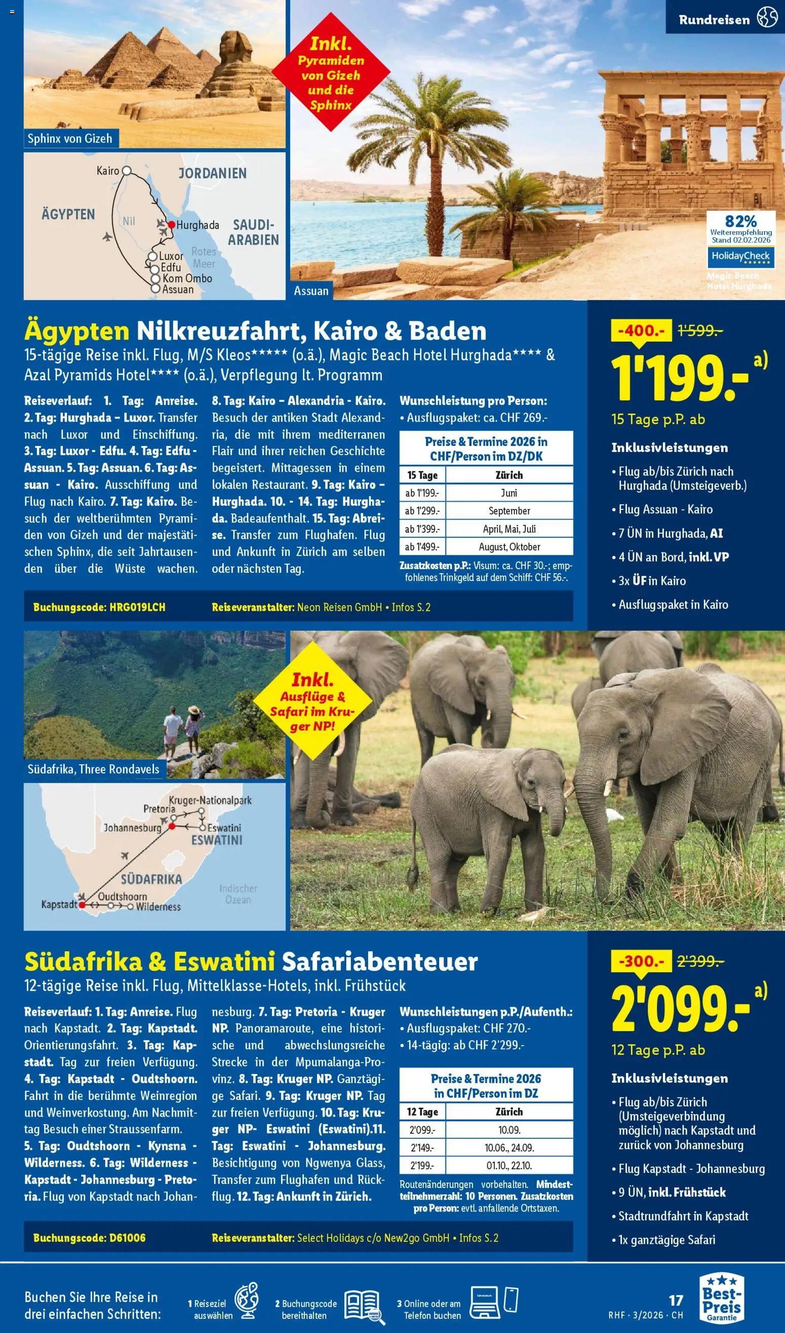 Lidl Aktionen Reisen März - page 17- valid from 28.02.2026