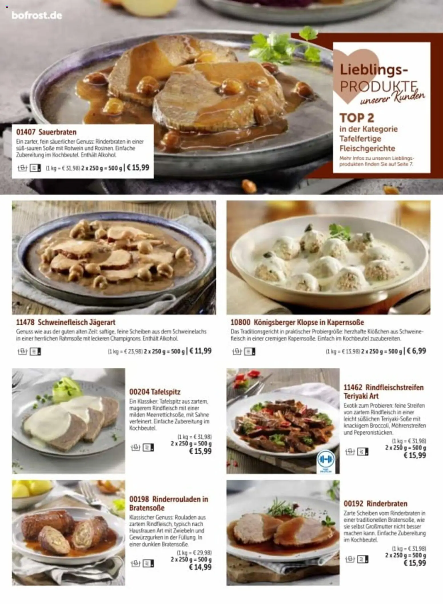 Bofrost Katalog - Seite 76 - gültig ab 06.03.2026