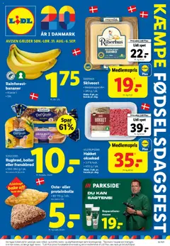 Forhåndsvisning Lidl - Tilbudsavis gyldig fra 31/08/2025