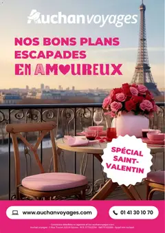 Aperçu Auchan - Séjours St-Valentin valable à partir du 01/02/2026