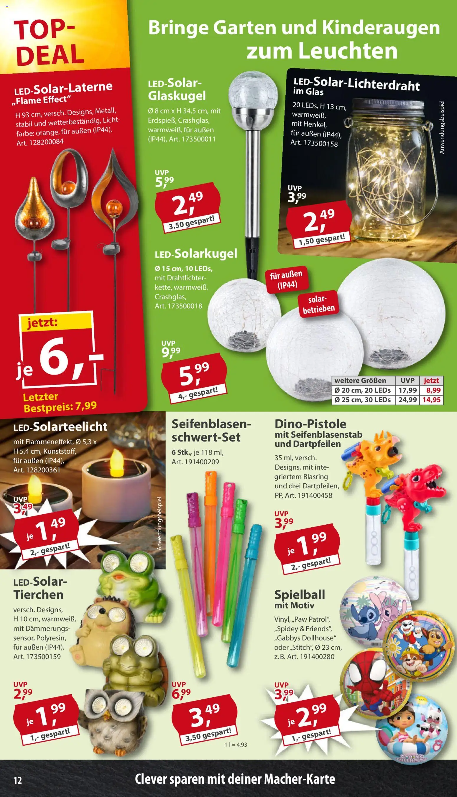 Sonderpreis Baumarkt Prospekt 	 - Seite 12 - gültig ab 18.04.2026