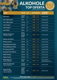 Podgląd Makro Gazetka - Alkohole w dostawie ważny od 01.02.2026