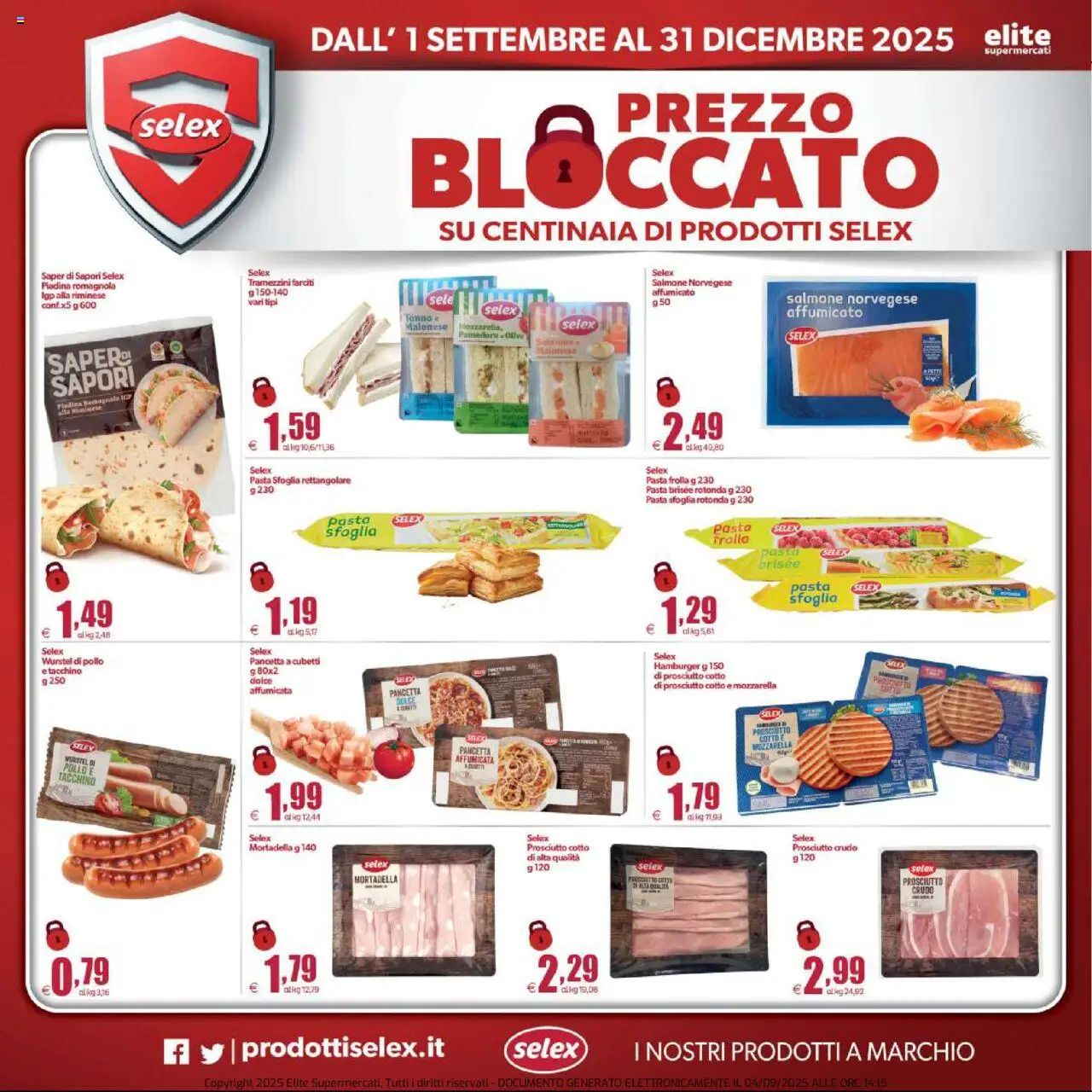 Elite Supermercati Spesa Difesa Selex catalogo - pagina 6 - valido dal 01/09/2025
