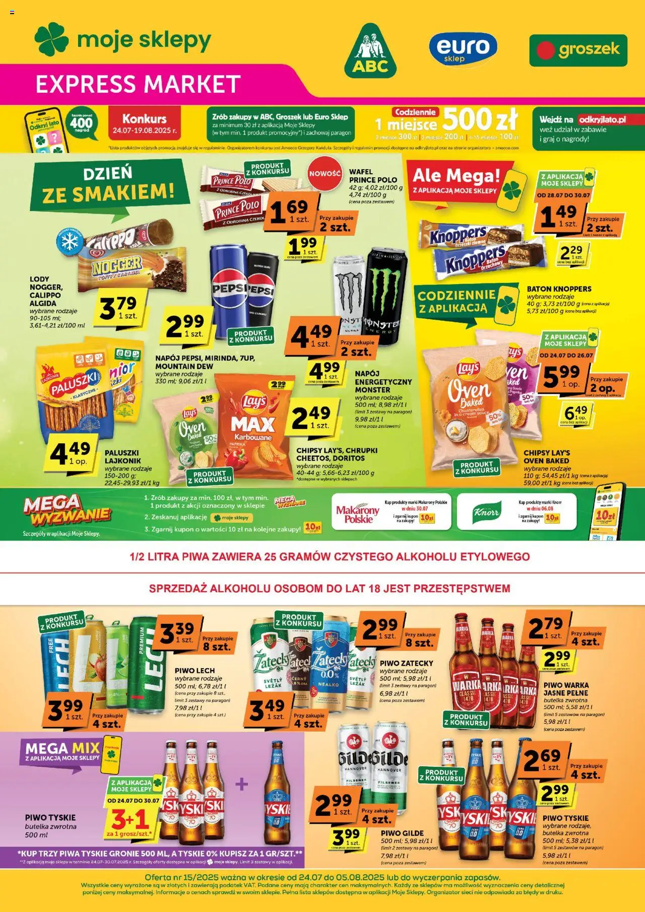 ABC Gazetka - Expressmarket - strona 1- ważny od 24.07.2025