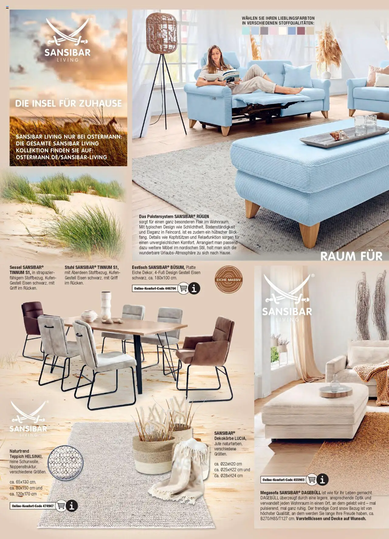 Ostermann Sansibar Living  - Seite 8 - gültig ab 01.01.2025