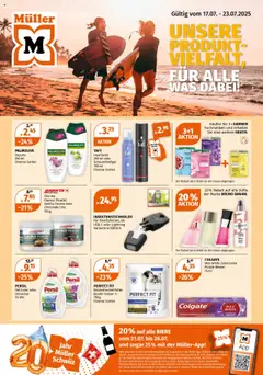 Vorschau Müller Aktionen gültig ab 17.07.2025